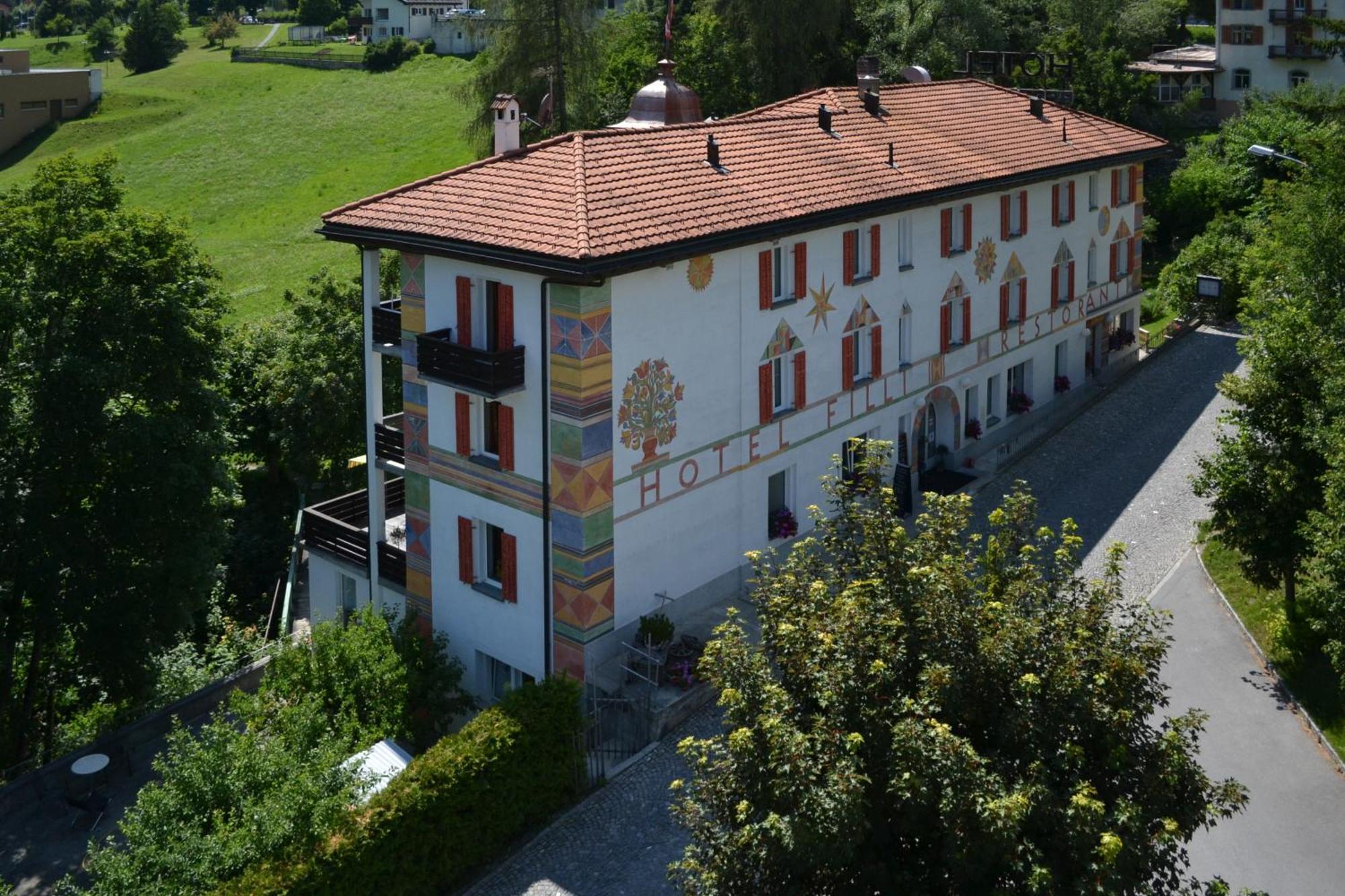 Hotel Filli Scuol Bagian luar foto